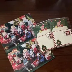 クリスマスミニレターセット　ポストカード