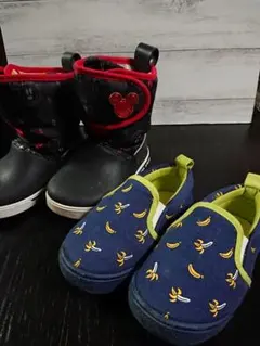 クロックスブーツとスニーカーセット