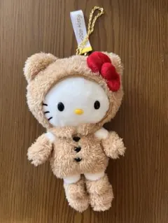 ハローキティ展　ぬいぐるみ　くまスーツ