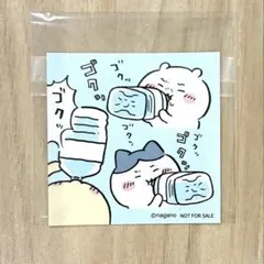 ちいかわらんど　ノベルティ　ステッカー　ちいかわ　ハチワレ　うさぎ　水