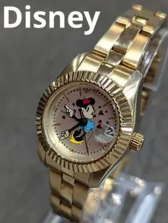 電池交換済み　Disney×アースミュージックエコロジー　ミニーマウス　腕時計