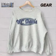 GEAR FOR SPORTS UC Davis ロゴ スウェット グレーのサムネイル
