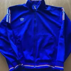 adidas トラックジャケット ブルーのサムネイル