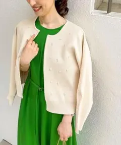 新品24SS 完売品✨ルルウィルビー トリッカーオックス 羽織り 半袖