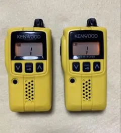 正常動作品 KENWOOD トランシーバー UBZ-EA20R x2台 本体のみのサムネイル