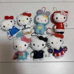 ハローキティ マスコット 7体セット　マクドナルド