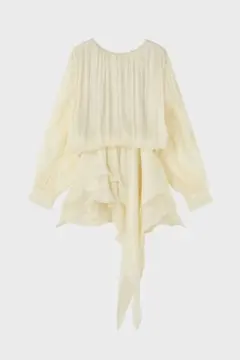 the toe 新品タグVecht Chiffon Blous - メルカリ