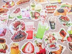 おしゃれスイーツ❇︎フレークシール33枚セット