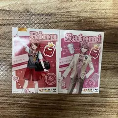 すとぷり 莉犬 さとみ ブロマイド jr東海 推し旅 言ノ葉ワンダーランド