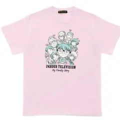 24時間テレビ チャリTシャツ 名探偵コナン ピンク Sサイズ