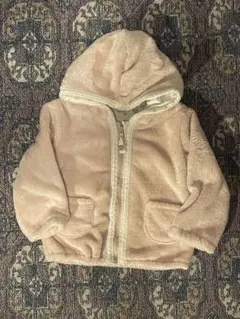 フード付き アウター ベージュSIZE80
