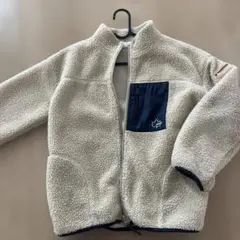 LOGOS DAYS フリースジャケット 140サイズ アイボリー