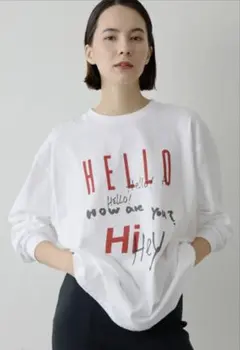 クロスアンドクロス ハグオーワー ロンT 生活のたのしみ展 石田ゆり子