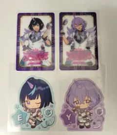 あんスタ エスプリ エス ユメ CD 特典 感謝祭 ステッカー クリアカード