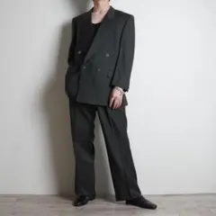 LANVIN PARIS ダブルブレスト セットアップ スーツ/IZ342のサムネイル