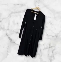 定価19800スーパービューティー⭐️パールビーズ使いロングカーディガン44