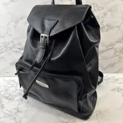 ほぼ未使用品 pierre cardin ピエールカルダン PVCレザーリュック