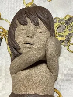 石彫、石アート、顔、倉田辰彦作 - メルカリ