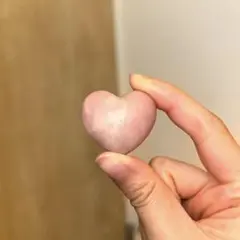 ピンクオパール ハート 4 天然石