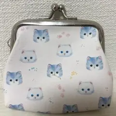 猫柄 がま口 コインケース 小銭入れ