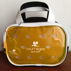 courreges　クレージュ　ヴィンテージ　エナメル　ミニ　ハンドバッグのサムネイル