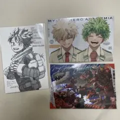 緑谷　ポストカード　まとめ売り 2025年最新】僕のヒーローアカデミア ポストカード 緑谷の人気