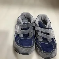 New Balance キッズスニーカー 990 ネイビー/グレー