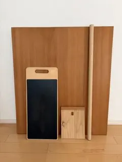 【そば・うどん打ち】めん台/めん棒/こま板/まな板/4点セット売り