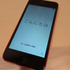 【ジャンク】Apple iPhone 5c ピンク docomo32GB