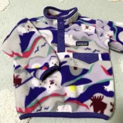 patagonia フリースプルオーバー 12-18M