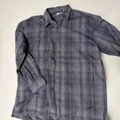 UNIQLO U ユニクロユー　チェック柄 長袖シャツ