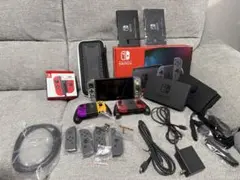 Nintendo Switch 本体 ジョイコン スケルトン カスタム