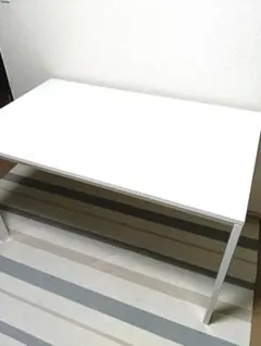 ほぼ未使用】IKEA LINNMON ホワイト 120cm×60cm 足付き - メルカリ