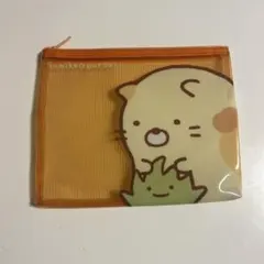 すみっコぐらし ビニールポーチ ねこ