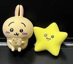 ちいかわ　消しゴム　フィギュア　うさぎ　流れ星　2個セットのサムネイル