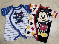 Disney Baby Mickey ロンパース 2枚セット 60-70のサムネイル