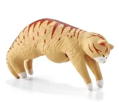 新品★フェリシモ猫部★そこで寝ちゃうの？だら〜ん猫の傘タグ★茶トラ