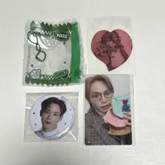 EIEN JO1 與那城奨　缶バッジケースと缶バッジ