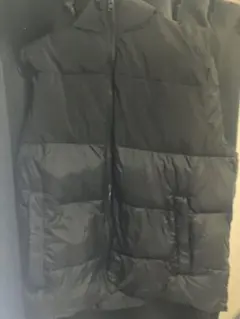 ZARA ブラック ダウンベスト M