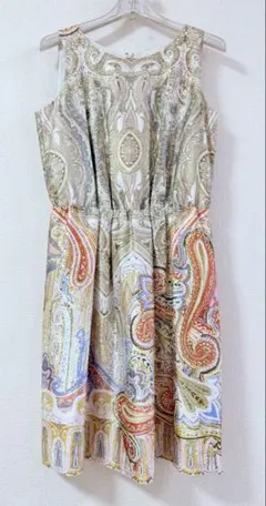 ペイズリー柄ワンピース y2k 00s archive平成ギャル コムサ