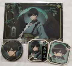 糸師凛　アクリルアートボード　缶バッジ　ステッカー　天狗 ver.ブルーロック