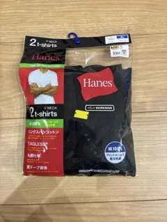 ワークマン　VネックTシャツ　黒　3Lのサムネイル