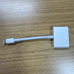 Apple純正 Lightning-Digital AVアダプタ A1438