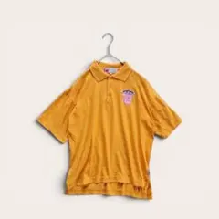 80s I.N.express イケダノブオ ポロシャツ 刺繍 綿 ストレッチのサムネイル