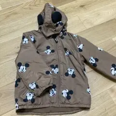 ミッキーマウス耳付きフードジャケット 110cm H&M アウター
