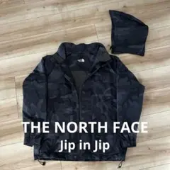 THE NORTH FACE 迷彩柄ジャケット フード付き Jip in Jip