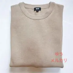 ウォッシャブルミラノリブクルーネックセーター xl