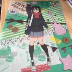 けいおん 中野梓 限定オリジナルクリアファイル