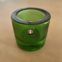 【廃盤カラー:グリーン】iittala Kiviキャンドルホルダー マリメッコ