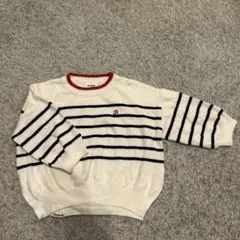 BREEZE ストライプ トレーナー 80